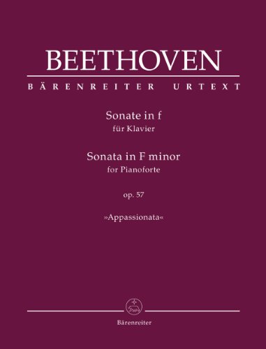 Sonate in f op. 57 für Klavier »Appassionata« von Bärenreiter
